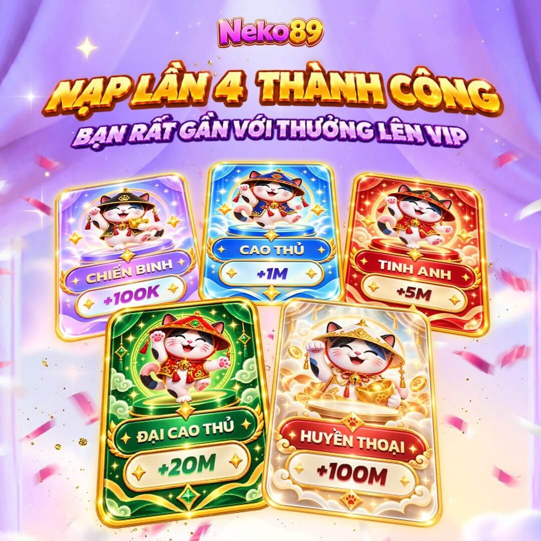 Nạp lần 4 thành công, rất gần thưởng lên VIP